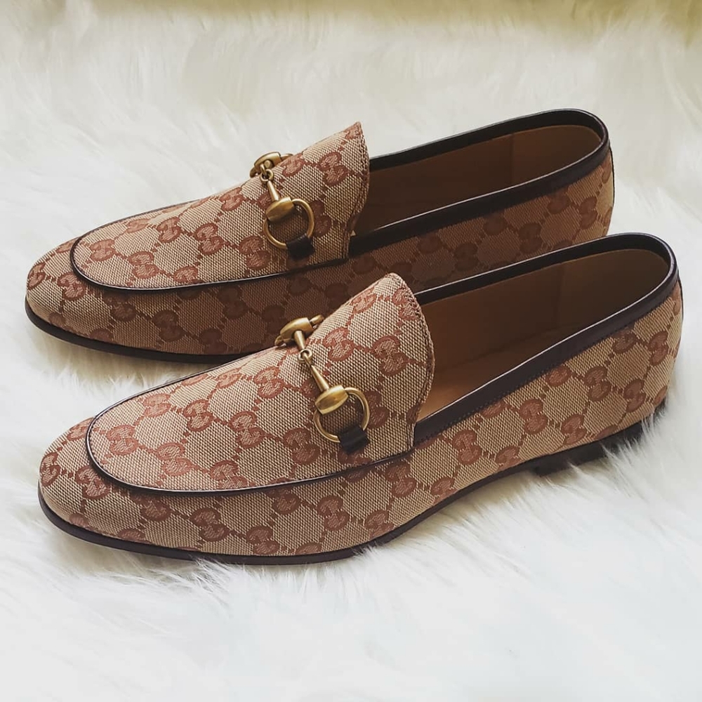 NEW Men Gucci Jordaan Loafers